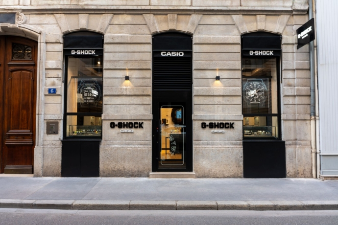 G-Shock Lyon France storefront