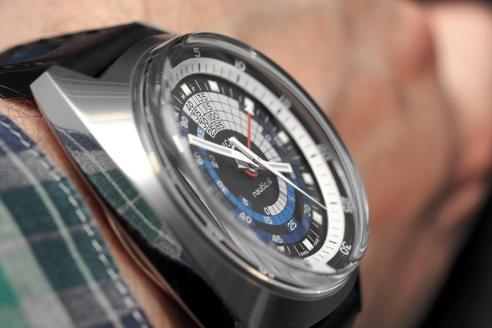Vulcain Nautical Seventies Dive wristshot