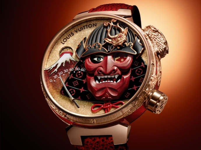 Louis Vuitton Tambour Bushido Automata front