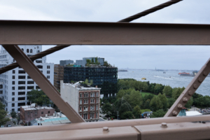Looking off Brooklyn Bridge