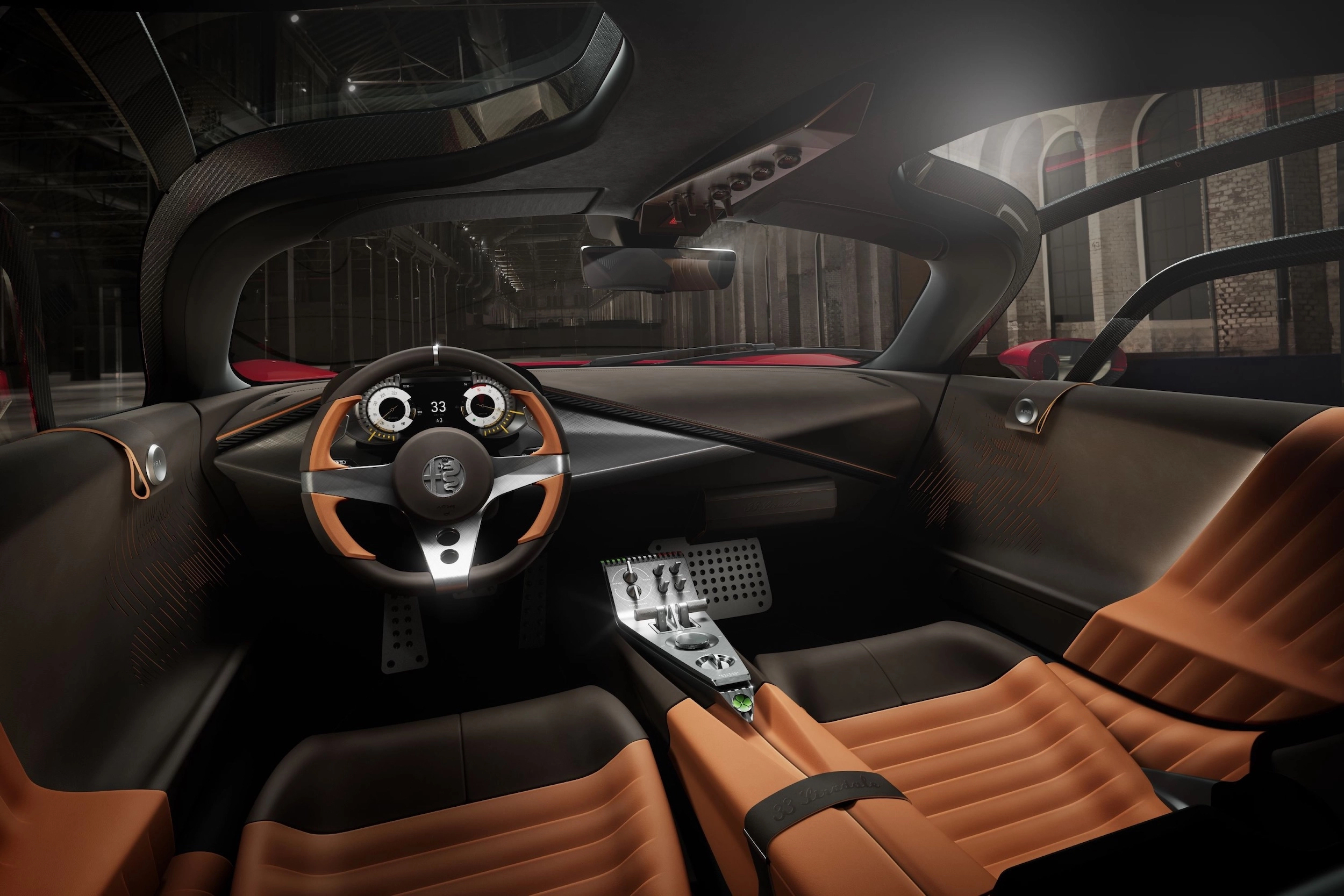 2025 Alfa Romeo 33 Stradale full interior