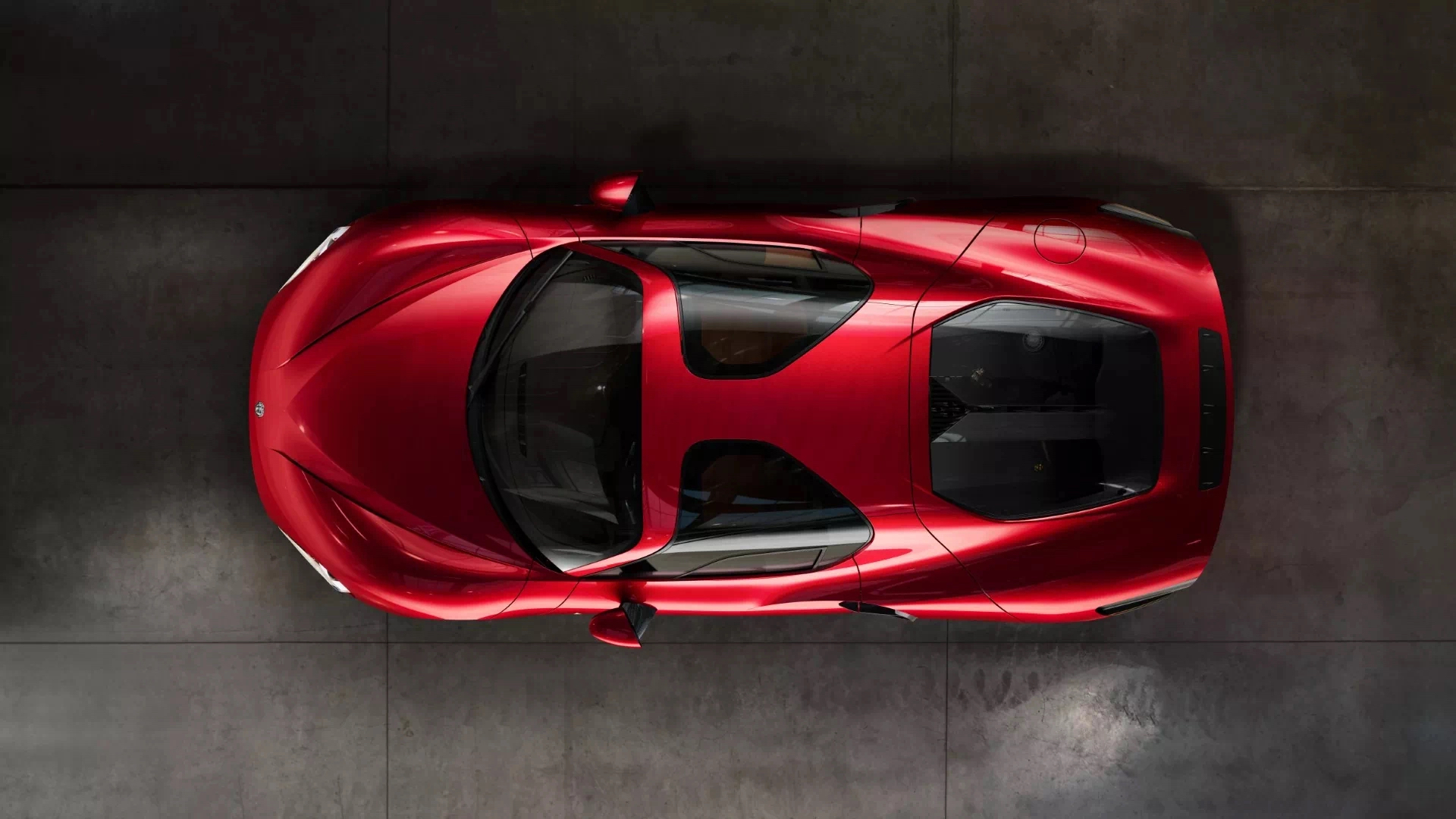 2025 Alfa Romeo 33 Stradale overhead