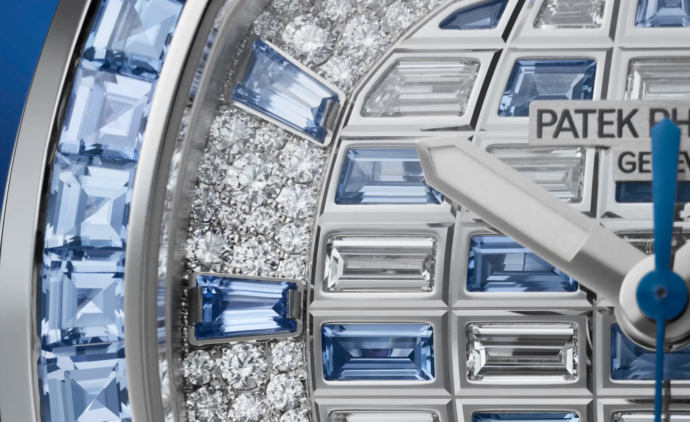 Patek Philippe Aquanaut Luce Haute Joaillerie Ref. 5268461G-001 dial close-up