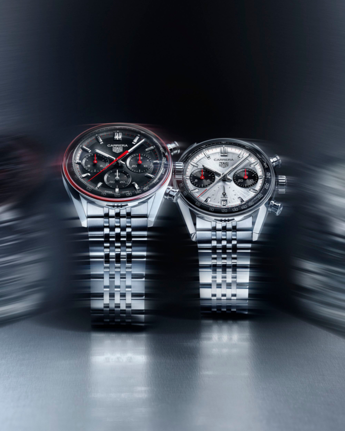 TAG Heuer Carrera Chronograph Glassbox 41mm and 39mm