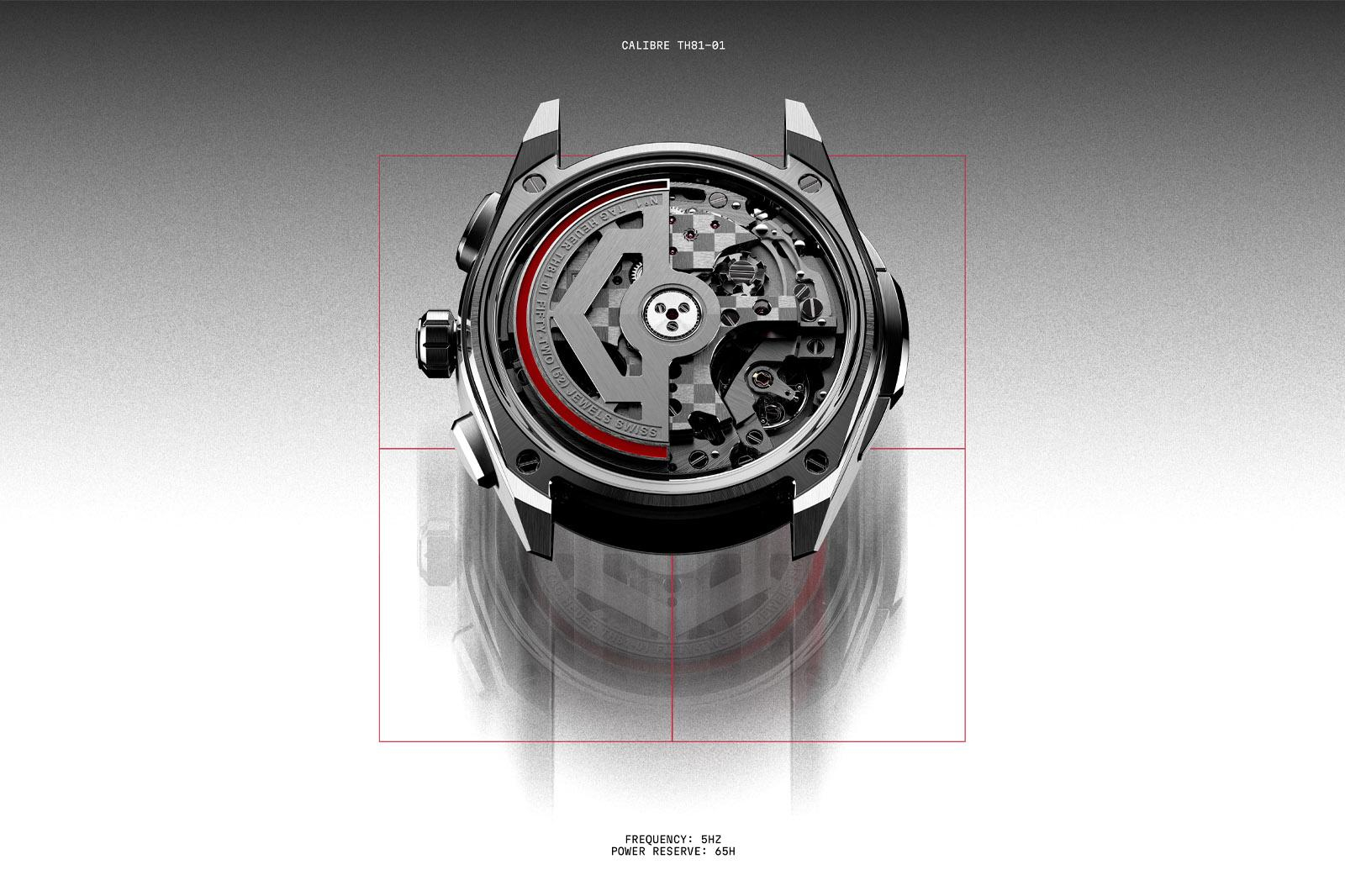 TAG Heuer Carrera Split-Seconds Chronograph caseback