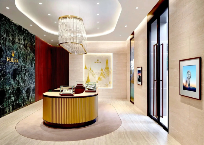 Rolex One Bangkok Thailand interior