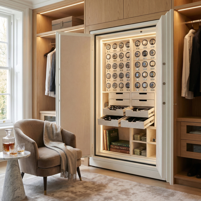 WatchMatic Double Door Watch Safe