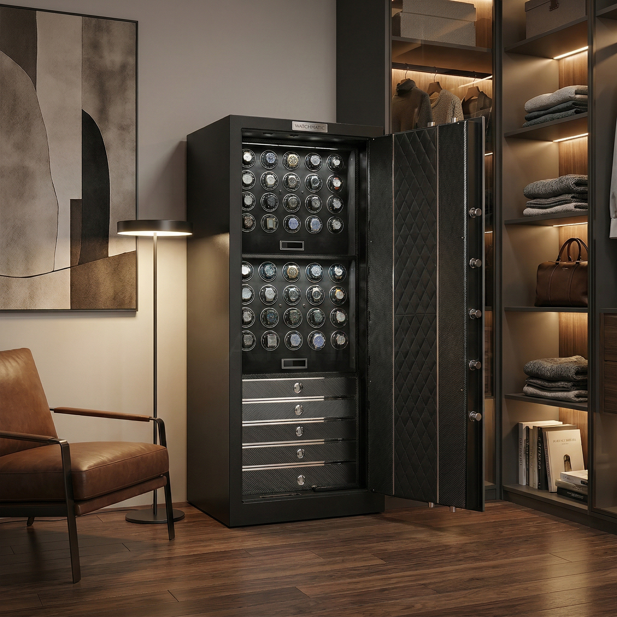 WatchMatic Titan 40 Watch Winder Safe