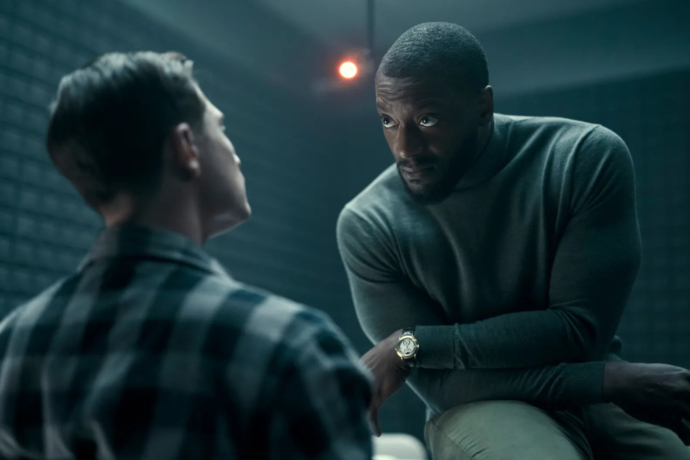 Aldis Hodge wearing Urban Jurgensen Reference 2 in Alex Cross on Prime TV