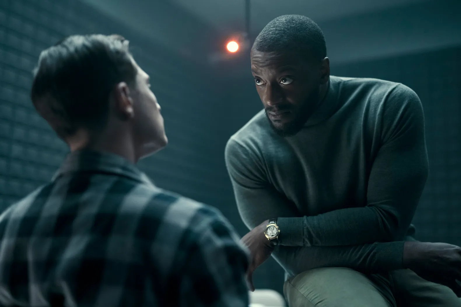 Aldis Hodge wearing Urban Jurgensen Reference 2 in Alex Cross on Prime TV