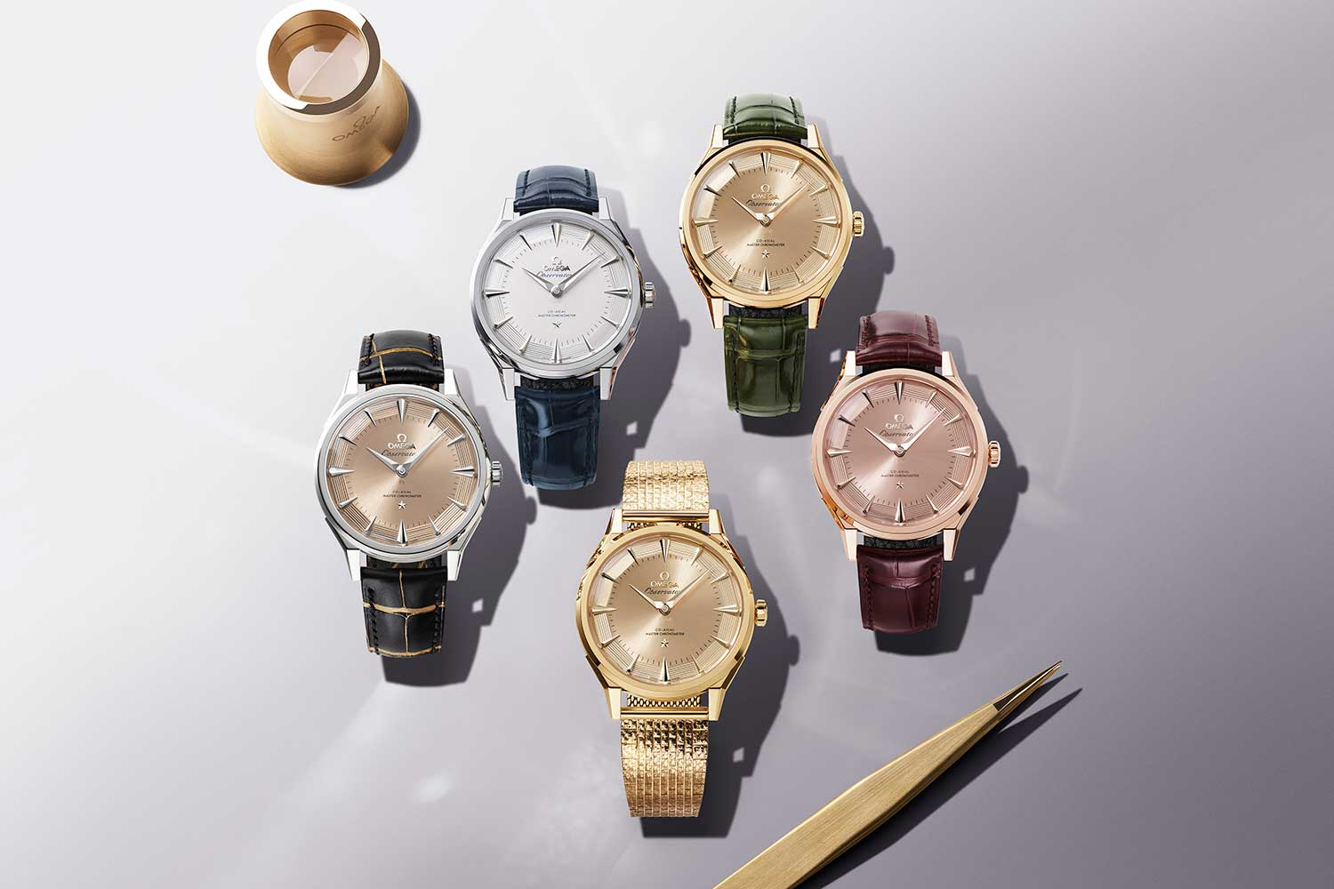 2026 Omega Constellation Observatory precious metal references