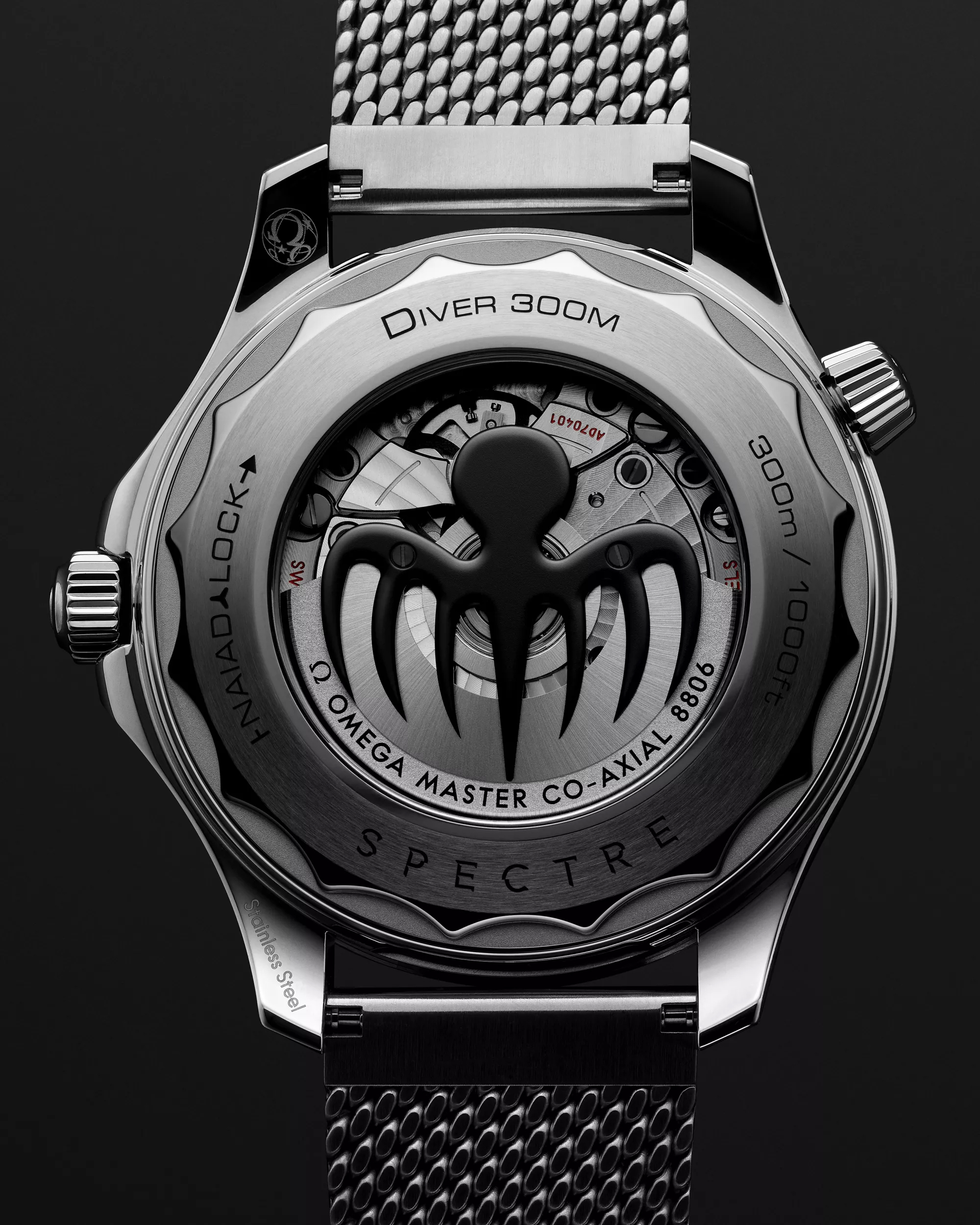 2026 Omega Seamaster 300M Spectre caseback